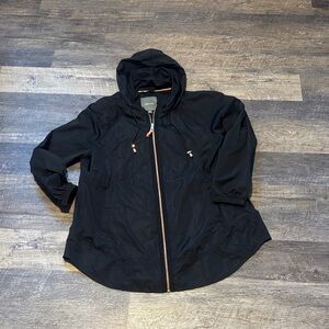 Maurices Black Hooded Utility Jacket